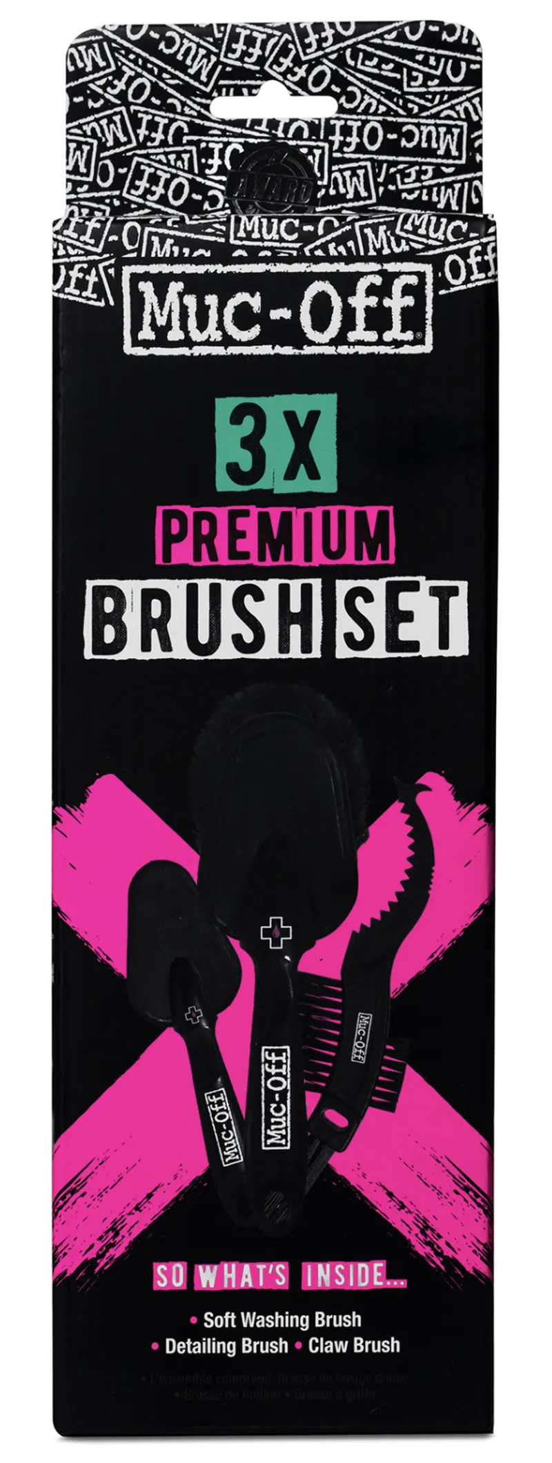 Muc-Off 3 x Brush Set